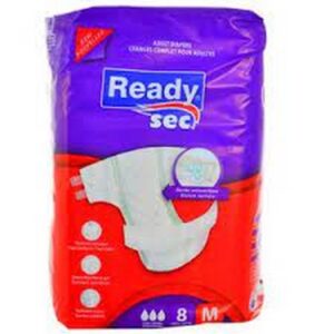 PAÑAL READY SEC MX8