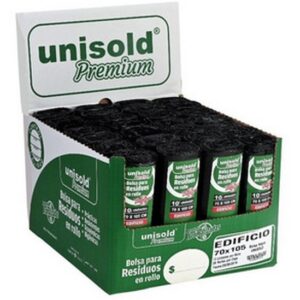 BOLSA DE RESIDUO 70X105 UNISOLD PREMIUM CAJA 10/28 - NEGRA