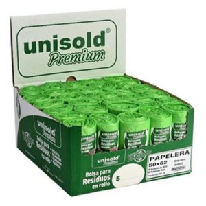 BOLSA DE RESIDUO 70X105 UNISOLD PREMIUM CAJA 10/28 - VERDE
