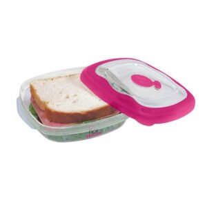 CONTENEDOR CUAD. COLOR 664ML